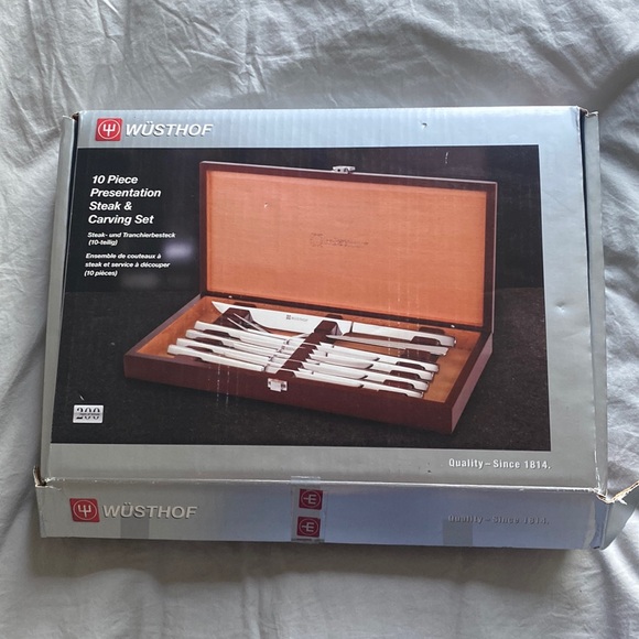 Wusthof Dining Wusthof Piece Presentation Steak Knife And Carving